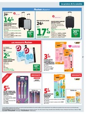 Promos Fournitures Scolaires dans le catalogue "LES HALLES d'automne" de Auchan Hypermarché Fournitures Scolaires en promo dans le catalogue Auchan Hypermarché à la page 37