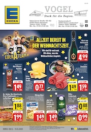 Supermarkt Prospekt von EDEKA Kreuzau EDEKA Prospekt: "Aktuelle Angebote", 30 Seiten, 08.12.2025 - 13.12.2025