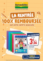 Prospectus Bureau Vallée à Le Ménil-de-Briouze: "LA RENTRÉE 100% REMBOURSÉE SUR VOTRE COMPTE BANCAIRE", 10} pages, 21/07/2025 - 26/07/2025