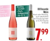Rosé im EDEKA Prospekt Rosé von III Freunde Wein im aktuellen EDEKA Prospekt für 7,99 €