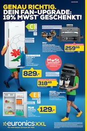 EURONICS Prospekt für Gefrees mit 12 Seiten EURONICS Prospekt für Gefrees: "GENAU RICHTIG. DEIN FAN-UPGRADE: 19% MWST. GESCHENKT.", 12 Seiten, 10.06.2026 - 21.06.2026