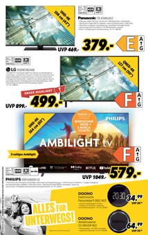 Fernseher im aktuellen MEDIMAX Prospekt (Magdeburg) Fernseher im MEDIMAX Prospekt "FĂśR MICH MUSS ES EINFACH RUND LAUFEN!" mit 11 Seiten (Magdeburg)
