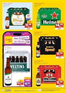 Bier im Netto Marken-Discount Prospekt "DER ORT, AN DEM DU IMMER AUSGEZEICHNETE PREISE FINDEST." mit 6 Seiten (Dresden)