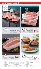 Promos Viande De Porc dans le catalogue "Le marché À PRIX BAS SPÉCIAL PLANCHA" de U Express Viande De Porc en promo dans le catalogue U Express à la page 2