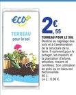 Terreau pour le sol - ECO+ dans le catalogue E.Leclerc