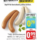 E center - XXL Grillbratwurst weiß Angebot im Prospekt XXL Grillbratwurst weiß bei E center im Prospekt "" für 0,79 €