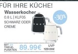 Wasserkocher Angebote von SMEG bei diska Gera für 89,99 €