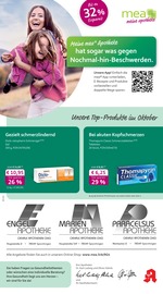 Aktueller mea - meine apotheke Apotheken Prospekt in Gosheim und Umgebung, "Unsere Oktober-Angebote" mit 4 Seiten, 01.10.2025 - 31.10.2025