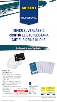 Drucker im aktuellen METRO Prospekt (Duisburg) Drucker im METRO Prospekt "Monatsmenü Oktober" mit 43 Seiten (Duisburg)