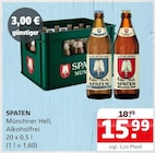 Münchner Hell, Alkoholfrei im Angebot bei Getränke Quelle Weydringer in Paderborn Münchner Hell, Alkoholfrei Angebote von Spaten bei Getränke Quelle Weydringer Paderborn für 15,99 €