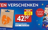 Gift Card im ALDI Nord Prospekt Gift Card von Zalando im aktuellen ALDI Nord Prospekt für 42,50 €