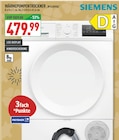 Wärmepumpentrockner WT43HV04 Angebote von SIEMENS bei Marktkauf Bielefeld für 479,99 €