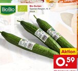 Bio-Gurken bei Netto Marken-Discount im Prospekt "" für 0,59 €