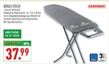 Bügeltisch Classic M Black im Angebot bei Marktkauf in Coesfeld Bügeltisch Classic M Black Angebote von Leifheit bei Marktkauf Coesfeld für 37,99 €
