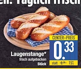Laugenstange im EDEKA Prospekt Laugenstange im aktuellen EDEKA Prospekt für 0,33 €