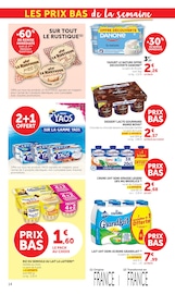Promos Lait Demi-Écrémé dans le catalogue "Super U" de Super U Lait Demi-Écrémé en promo dans le catalogue Super U à la page 14