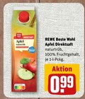Apfel Direktsaft im Angebot bei nahkauf in Schweinfurt Apfel Direktsaft Angebote von REWE Beste Wahl bei nahkauf Schweinfurt für 0,99 €