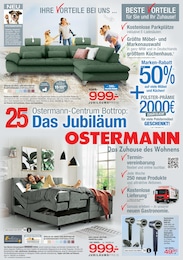Ostermann Prospekt für Gelsenkirchen mit 12 Seiten Ostermann Prospekt für Gelsenkirchen: "Das Jubiläum - 25 Jahre Ostermann-Centrum Bottrop", 12 Seiten, 30.08.2025 - 26.09.2025