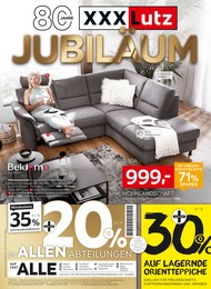 XXXLutz Möbelhäuser Wohnlandschaft im Prospekt 