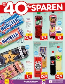 Energydrink im Netto Marken-Discount Prospekt "Aktuelle Angebote" mit 62 Seiten (Mönchengladbach)