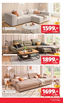 Sofa im aktuellen Segmüller Prospekt (München) Sofa im Segmüller Prospekt "Zum Glück gibt´s Segmüller" mit 40 Seiten (München)