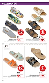 Promos Chaussures Femme dans le catalogue "Super U" de Super U Chaussures Femme en promo dans le catalogue Super U à la page 42