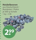 Heidelbeeren im V-Markt Prospekt Heidelbeeren von im aktuellen V-Markt Prospekt für 2,99 €