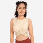 Decathlon Reinheim - CROP TOP YOGA ECRU Angebot im Prospekt CROP TOP YOGA ECRU bei Decathlon im Reinheim Prospekt für 11,99 €