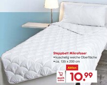 Steppbett Mikrofaser bei Netto Marken-Discount in Offenbach Steppbett Mikrofaser im Angebot bei Netto Marken-Discount Offenbach für 10,99 €