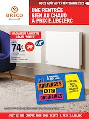 Prospectus E.Leclerc à Caudebec-lès-Elbeuf, "UNE RENTRÉE BIEN AU CHAUD À PRIX E.LECLERC", 20 pages de promos valables du 26/08/2025 au 13/09/2025