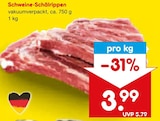 Schweine-Schälrippen Angebote bei Netto Marken-Discount Gladbeck für 3,99 €