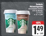 Caffe Latte No Added Sugar Angebote von Starbucks bei EDEKA Chemnitz für 1,49 €