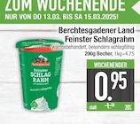 Feinster Schlagrahm von Berchtesgadener Land im aktuellen EDEKA Prospekt für 0,95 €