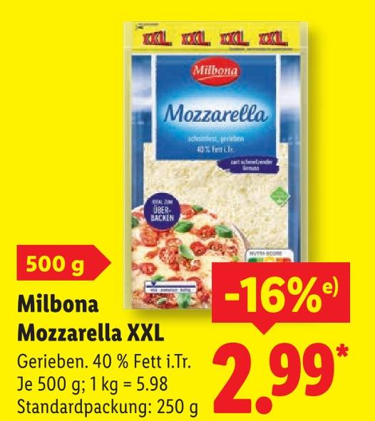 Mozzarella XXL