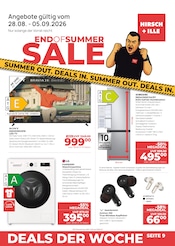 Samsung im Hirsch und Ille Prospekt in Troisdorf Aktueller Hirsch und Ille Prospekt mit Samsung, "END OF SUMMER SALE", Seite 1
