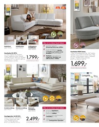 Polstermöbel Fischer Bett im Prospekt 