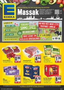 EDEKA Prospekt für Scheßlitz mit 24 Seiten EDEKA Prospekt für Scheßlitz: Wir lieben Lebensmittel!, 24 Seiten, 17.10.2021 - 23.10.2021