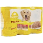 Terrines pour chiens - CARREFOUR COMPANINO VITALIVE dans le catalogue Carrefour Market