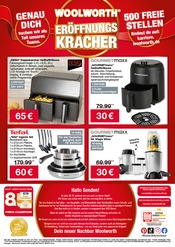 Aktueller Woolworth Prospekt mit Bratpfanne, "NEUERÖFFNUNG IN SENDEN", Seite 2