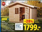 Gartenhaus im Lidl Prospekt Gartenhaus von WEKA im aktuellen Lidl Prospekt für 1.799,00 €