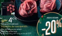 Picard Liergues - 9 boulons de rose apéritifs Promo 9 boulons de rose apéritifs dans le catalogue Picard "Un avant-goût de fêtes" à Liergues