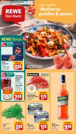 Fleisch im REWE Prospekt in Kempten Aktueller REWE Prospekt mit Fleisch, "Dein Markt", Seite 1