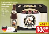 Premium Hefe Weißbier Naturtrüb Angebote von Franziskaner bei Netto Marken-Discount Lichtenfels für 13,99 €