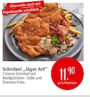 Aktuelles Schnitzel „Jäger Art“ Angebot bei Zurbrüggen in Bochum ab 11,90 €