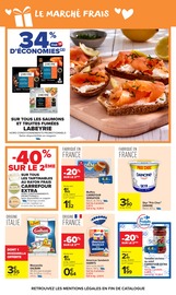 Promos Saumon Fumé dans le catalogue "CARREFOUR MARKET" de Carrefour Market Saumon Fumé en promo dans le catalogue Carrefour Market à la page 42