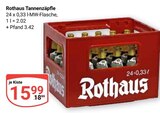 Aktuelle Bier Angebote bei GLOBUS in Landau (Pfalz) Aktuelles Tannenzäpfle Angebot bei GLOBUS in Landau (Pfalz) ab 15,99 €