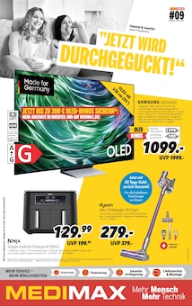 Fernseher im MEDIMAX Prospekt "JETZT WIRD DURCHGEGUCKT!" mit 8 Seiten (Wismar)