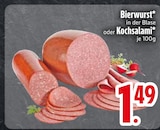Bierwurst im aktuellen EDEKA Prospekt für 1,49 €