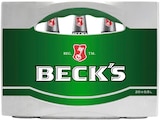 Pils im Angebot bei REWE in Sachsenheim Pils Angebote von Beck's bei REWE Sachsenheim für 10,49 €