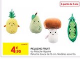 Peluche Fruit en promo chez Intermarché Joué-lès-Tours à 4,90 €